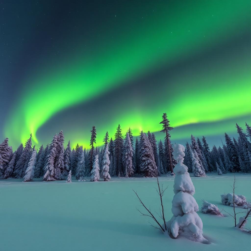Chasing the Aurora in Finnish Lapland