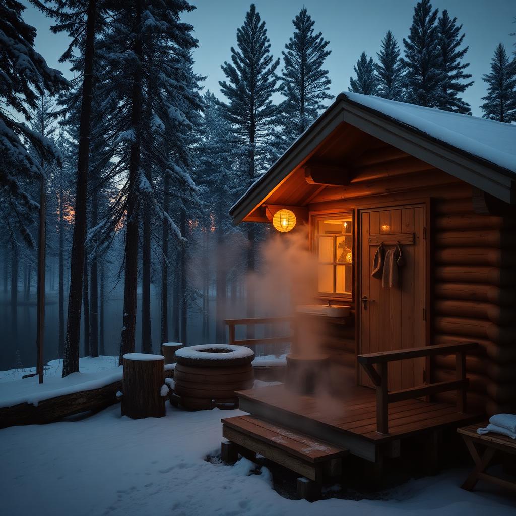 The Quiet Ritual of a Finnish Sauna